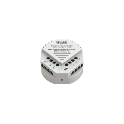 HE-HLS01 Relafbryder Quinto, Z-Wave Plus v2 700-serien, 5 reler, 2x indgange, 5x 5A udgange